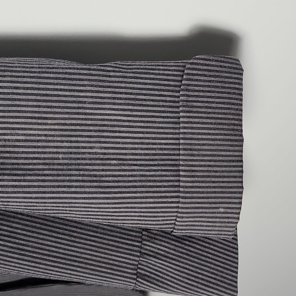 LES COPAINS Striped Blazer Snap Button Closure Jacket in Gray Size 42 - Picture 8 of 16